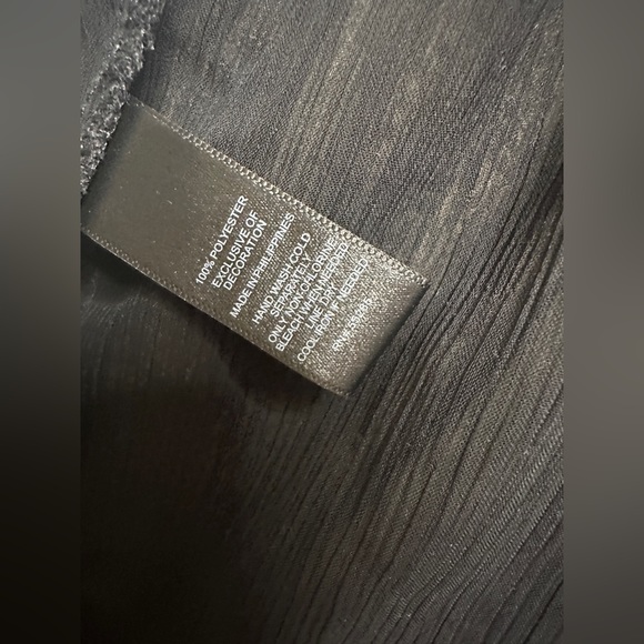 Express sheer wrap front lace blouse - Picture 6 of 6